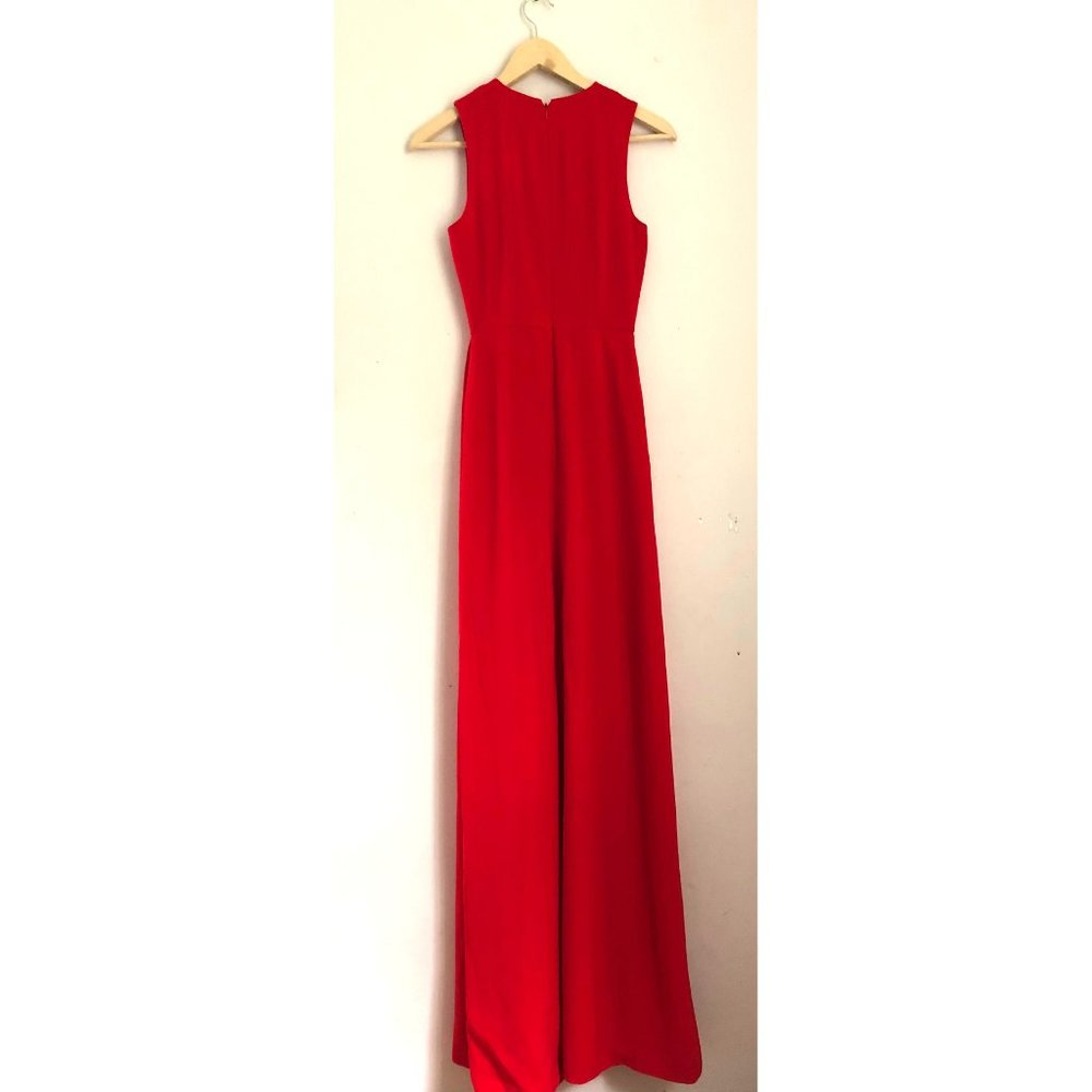 NWT AQ AQ cape train wide leg Warp jumpsuit - Picture 9 of 10